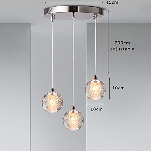 LED Cristallo Palla Lampada a sospensione per