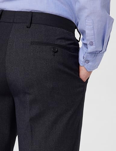 Image of Marks & Spencer Men Straight Fit Mid Rise Casual Pants
