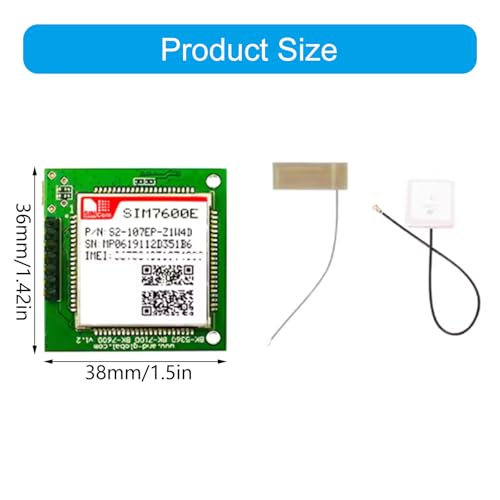 Módulo SIM7600E LTE CAT1 para conexión inalámbrica multibanda en sistemas de monitoreo remoto 3
