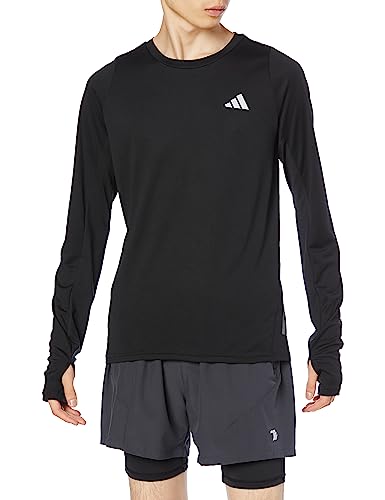 adidas [アディダス] ランニング 長袖 Tシャツ ラン アイコンズ 3ストライプス IS192 メンズ