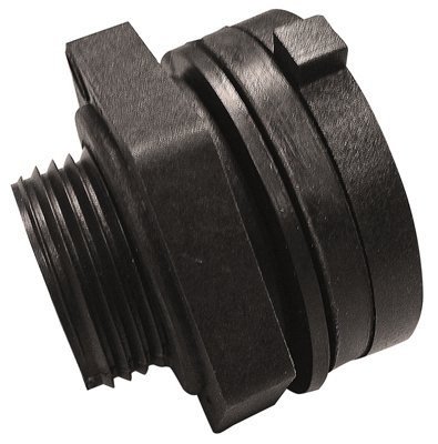 38805 0.5 in. Schedule 40 Bulkhead Fitting