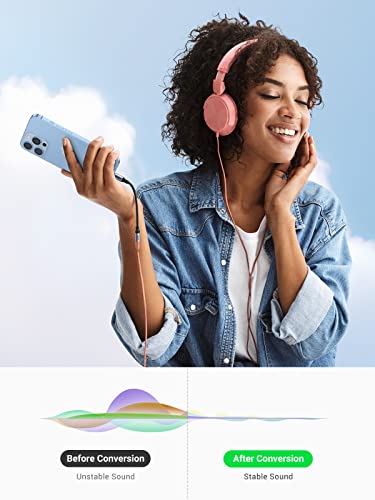 UGREEN Aux Audio Adapter Lightning naar 3,5 mm MFI Certificering Jack Adapter Nylon Aux Kabel Compatibel met iPhone 13… - Image 4