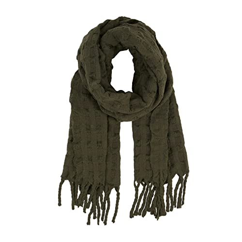 Hadley Wren womens Hailey Scarf, Ultra-soft Textured Winter/Fall Wrap