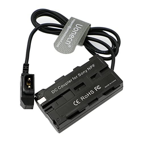 Batería dummy NP F550 y cable D-Tap adaptador para monitor Sony F570 F970