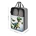 Cartoon Dinosaur Images Shoe Bags for Travel Water-Resistant Shoes Pouch with Handle Fashion Shoe Organizer with Zipper Closure Portable Sneaker Carrier for Men & Women Daily Use