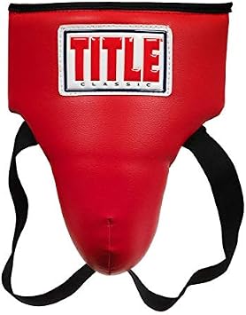 TITLE Boxing Classic Groin Protector Plus 2.0 - Groin Protector Boxing, MMA Cup, Boxing Cup, Groin Guard, Muay Thai Cup, Boxing Equipment, MMA Cup Protector for Men, Boxing Equipment