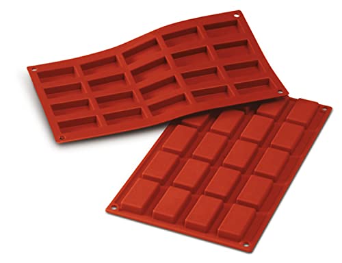 Silikomart - Sf025 Finanzieri - Stampo In Silicone 49X26 H 11 Mm