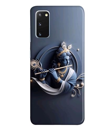Image of Lord Krishna 3D Effect Printed Hard Back Case Cover Compatible for Samsung Galaxy A72 5G (Multicolor) - D1661