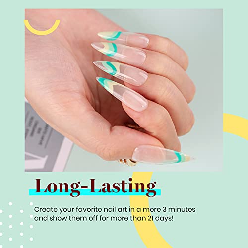 Image of Beetles Green Gel Nail Polish, 1Pcs 15ml Color Gel Polish Soak Off UV LED Day Nails Art Manicure Salon DIY Home Fall Nails