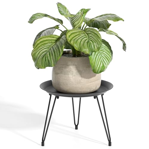 SUEH DESIGN Plant Stand Indoor, Metal Plant Stand Round Plant