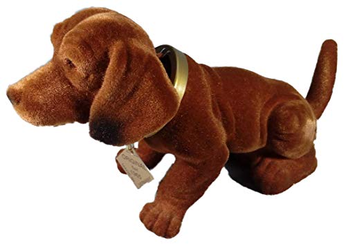 Wackelkopf / Wackeldackel 19 x 13 x 8 cm 160 Gramm Hund Gartenzwerg Wackeltier Kopf PVC Deko GRS 100b Cover