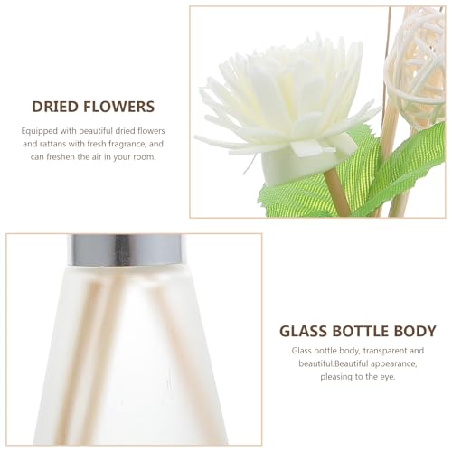 Set de 3 difusores de varillas de aroma con botellas de vidrio miniatura 3