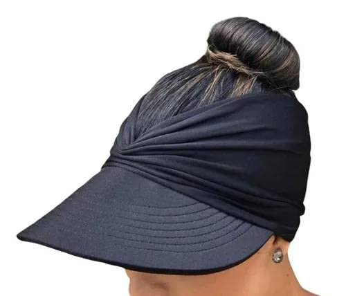 VISEIRA TURBANTE PROTECAO UVA E UVB (PRETO)