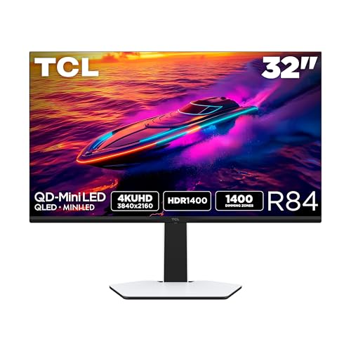 TCL 32 R84 4K UHD HDR Gaming Monitor