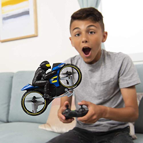 YasTraders Flying Motorcycle Drone Bike Remote Control Drone Headless
