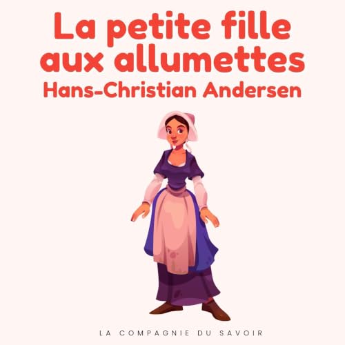 Diseño de la portada del título La petite fille aux allumettes