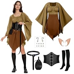 Khaki and Brown