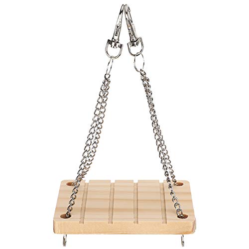 Acouto Balanço de Madeira de Pet-animal de Estimação e Presunto Com Design I-skid para Brincar e Des