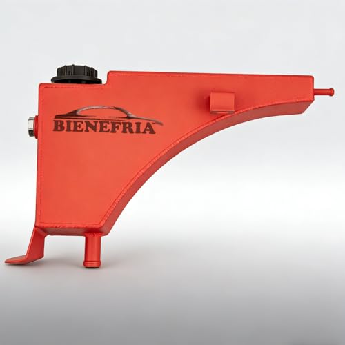 Coolant Reservoir Overflow Tank For 1999 2000 2001 2002 2003 2004 2005 Ford F250 F350 F450 7.3L Red by BIENEFRIA - Used condition - US$93.23
