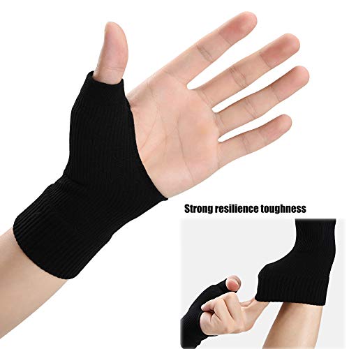 Yhoumew Thumb Arthritis Compression Gloves(1 Pair),Breathable Wrist Support Brace Fingerless Glove With Gel Hand Injury Pads,Comfortable Carpal Tunnel For Thumb Wrist Relieve Pain #TOP3