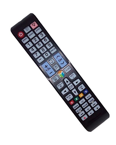 Replaced Remote Control Compatible for Samsung UN40J6300 UN48JU650DFXZA UN55JS700 UN65J6300AF UN75JU650DFXZA UN55JU6500 Smart LED LCD HD TV