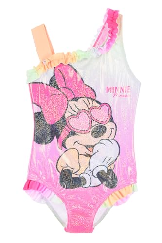 Disfraz de niña Minnie con tejido iridiscente elástico de alta resistencia