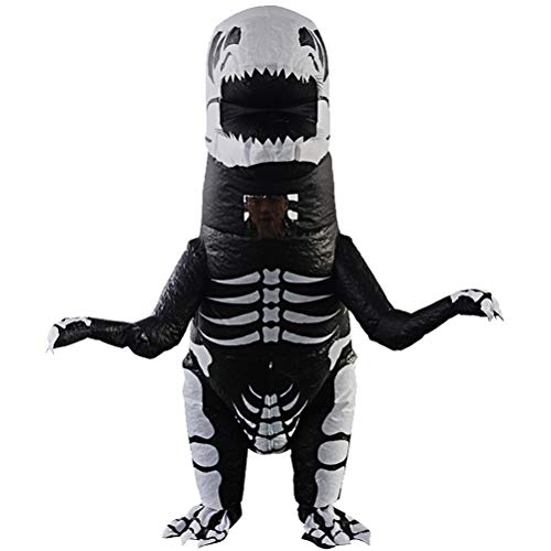 Fantasia inflável de dinossauro da BESTOYARD para festas de Halloween e cosplay e fantasias de dinos