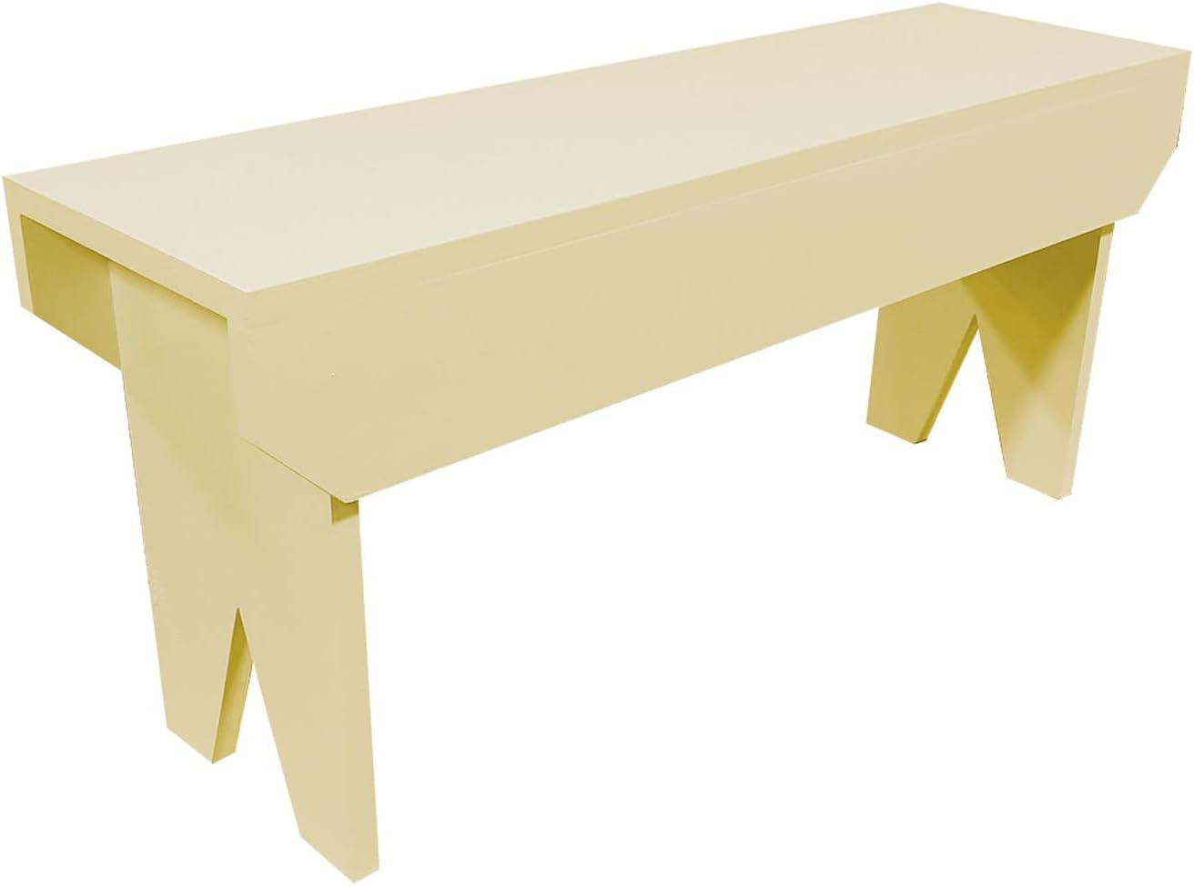 Sawdust City Wooden Bench 3ft Long (Old Black)