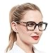 OCCI CHIARI Bifocal Reading Glasses 1.50 Womens Trendy Blue Light Blocking Oversized Readers 1.0 1.5 2.0 2.5 3.0 3.5(Grey,1.50)