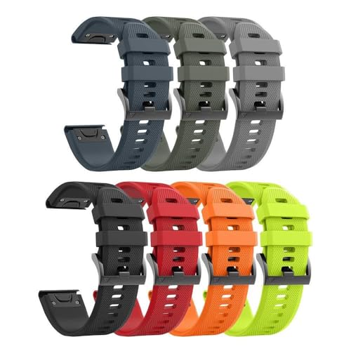 Bracelet en silicone 22 mm idéal pour le sport et le quotidien 5/6/7