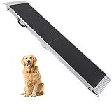 Dog Ramp, Pet Ramp 84" L x 15" W, 400 LBS Capacity Foldable Car Ramps for Small Dog, Medium Dog, Lar