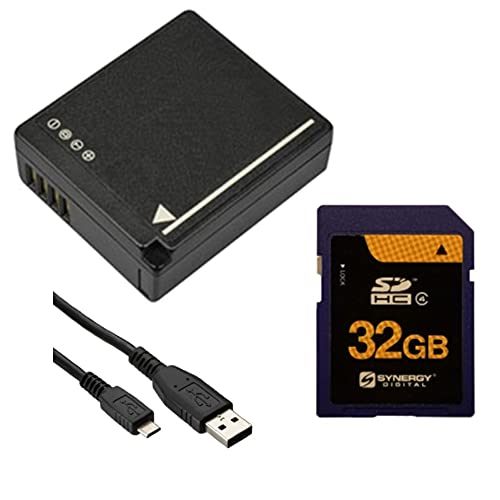 Synergy fW^ANZT[LbgAPanasonic Lumix DMC-GX85~[XfW^Jƌ݊:SDDMWBLG10obe[AUSBM USBP[uASY-SD32GB[J[hASDDMWBLG10obe[B