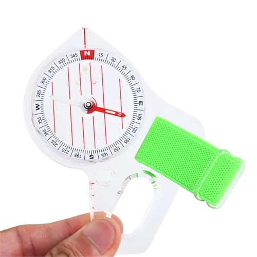 Brújula de pulgar para camping y senderismo miniatura 7