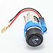 Produktbild 12 V blau beleuchtetes Auto Motorrad Zigarettenanzünder & Zubehör Steckdose Power Universal