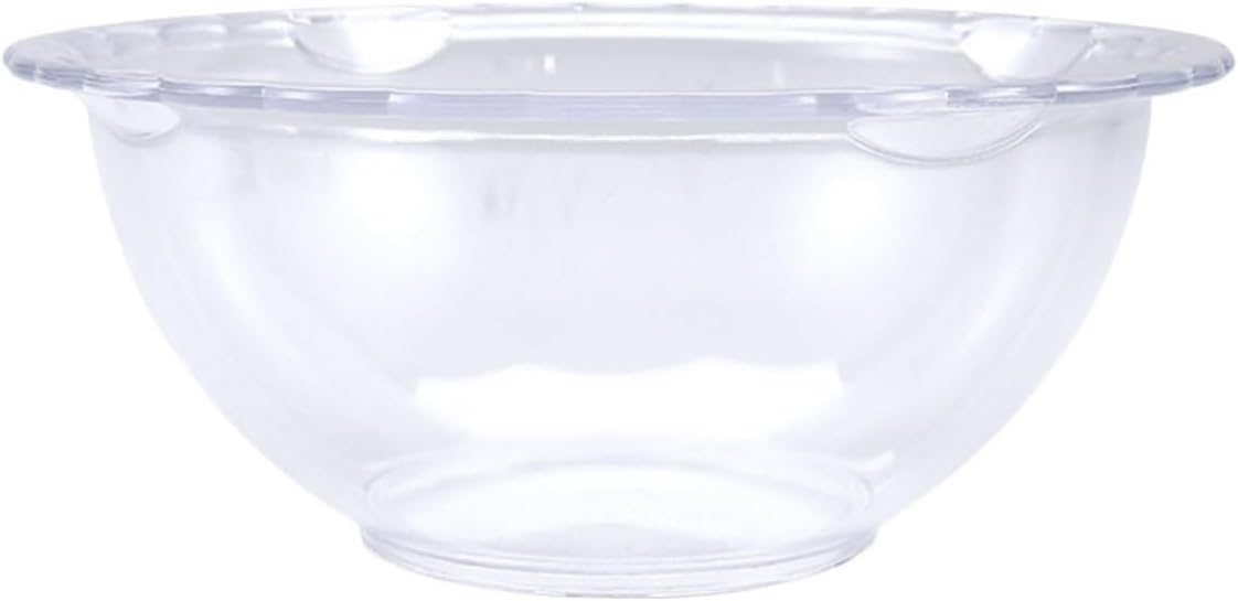 Wash Basin Portable Pp Small Makeup Tool Cleaning Basin | Lace Edge Design, Simple Stylish Profile, Beauty Salon and Dormitory Use, Wear Resistant and Easy to Clean