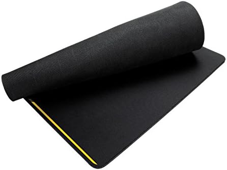 Corsair MM200 Extended Cloth Surface Mousepad Glide-Optimised Textile Surface, Anti-Slip Base, Designed for Optical and Laser Mice, 930 x 300 x 2 mm, Black