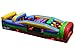 30-Foot 7 Element Obstacle Course, Retro Styled, Commercial Inflatable Backyard Bouncer, Includes 1.5 HP Blower and Stakes