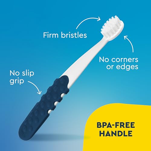 Image of Radius USDA Organic Dental Solutions All Ages Dog Dental Kit 1 Unit, 1 Dog Toothbrush, 1 0.8oz Toothpaste, & 1 Travel Case, Firm Bristle & Non Toxic Toothpaste for Dogs