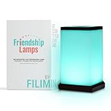 Friendship Lamp® by Filimin Modern - Best Friend Lamps Wi-Fi Touch Lamp LED Light for Long-Distance, Connection, Relationship, Friendship, Gifts, Love, 200+ Colors, App Setup - Single