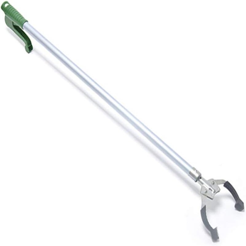 Tool, Pickup Tool, Lightweight Aluminum Reaching Aid with Rubber Gripper, Extender for Elderly, Litter Trash Picker, Garden Nabber,40Cm