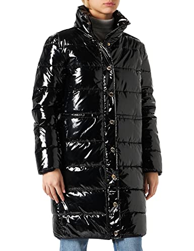 Manteau Love Moschino nylon enduit et finitions de luxe