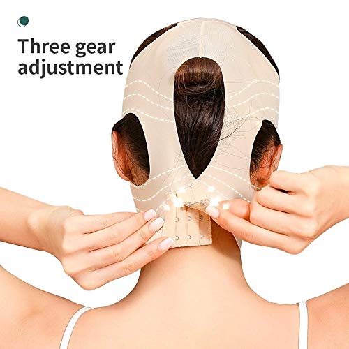 3D Reusable Breathable Beauty Women Anti Wrinkle Slimming Bandage V Shaper Full Face Lift Sleeping Mask #TOP5
