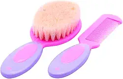 Ibimboo Kit Pente Escova Pink Rosa