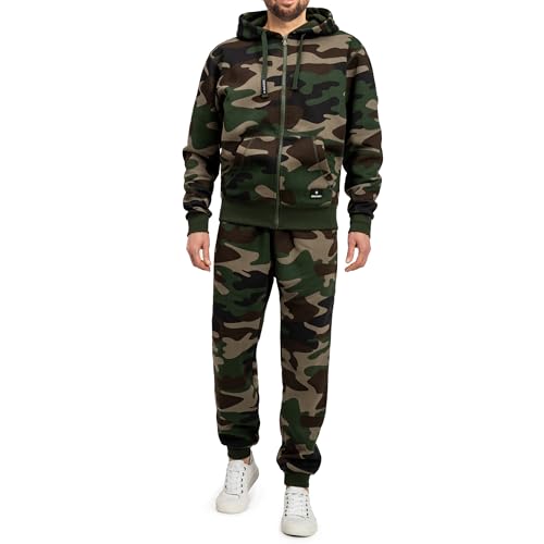 Höhenhorn Cozalp Survêtement pour homme, combinaison de jogging, loisirs, Vert militaire, M