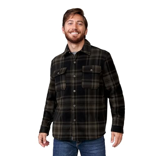 Free Country Men's Mountain Ridge Sueded Chill Out Fleece Jacket