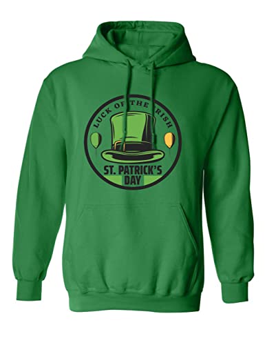 ALLNTRENDS Irish Hat Leprechaun St Patrick's Day Hoodie Sweatshirt