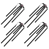 VICASKY 4 Stück Pack 5 Punkt für Babyhochstuhl und Kinderwagen Verstellbare Gurte aus Robustem...