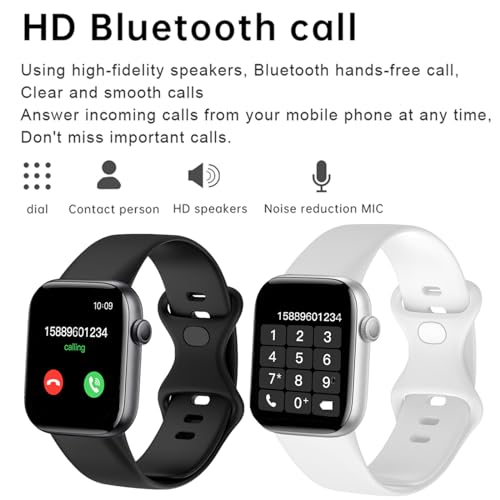 Nanphn N-24512 Smart Watch For Men Women Kids - 1.85 Inch Smartwatch Fitness Tracker With Sport Modes, Monitor Blood Oxygen, Heart Rate, Sleep And Answer/Make Calls With Ease Compatible Ios Android Phones thumb #1