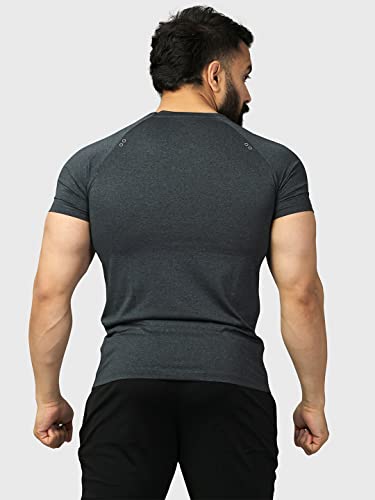 Image of Mens Slim Fit Sports and Gym Training Workout T-Shirt