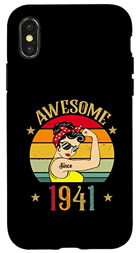 ���B���e�[�W 1941 �a�����v���[���g �����p 85�� 1941�N���܂� �X�}�z�P�[�X iPhone X/XS �p